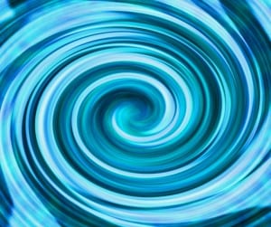 blue swirl for blog post