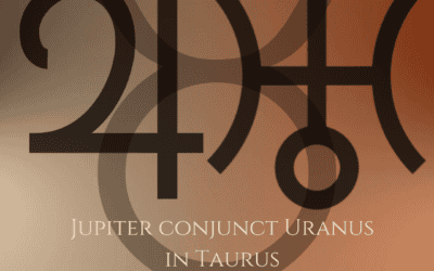 The 2024 Jupiter-Uranus Conjunction in Taurus – Growing Pains for Collective Gains